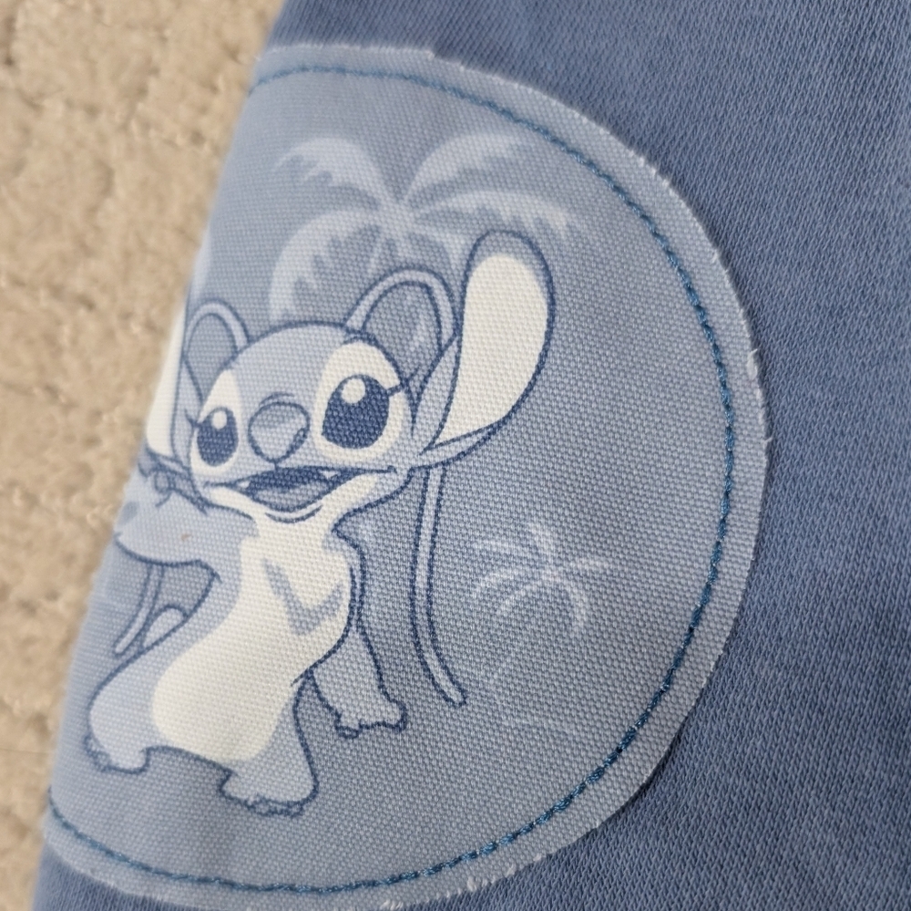 NWT Disney Blue Stitch Hoodie Size Med. - Picture 4 of 8